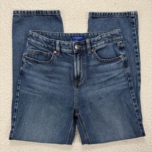 Scotch & Soda Amsterdam Jeans Women's 16 (28x27) Straight Leg Casual Minimalist